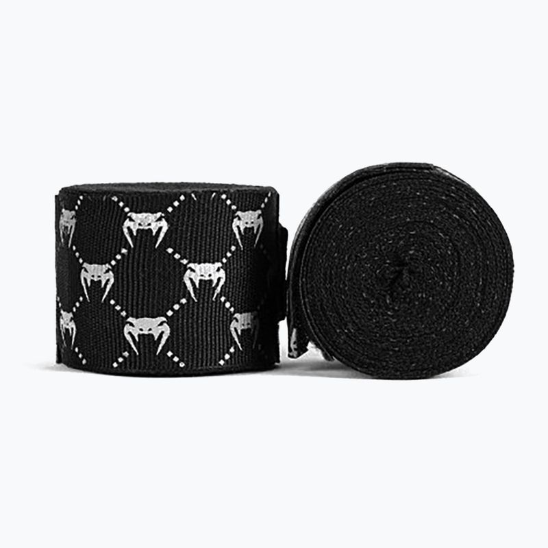 Bendaggi da boxe Venum Hand Wraps nero/bianco 2