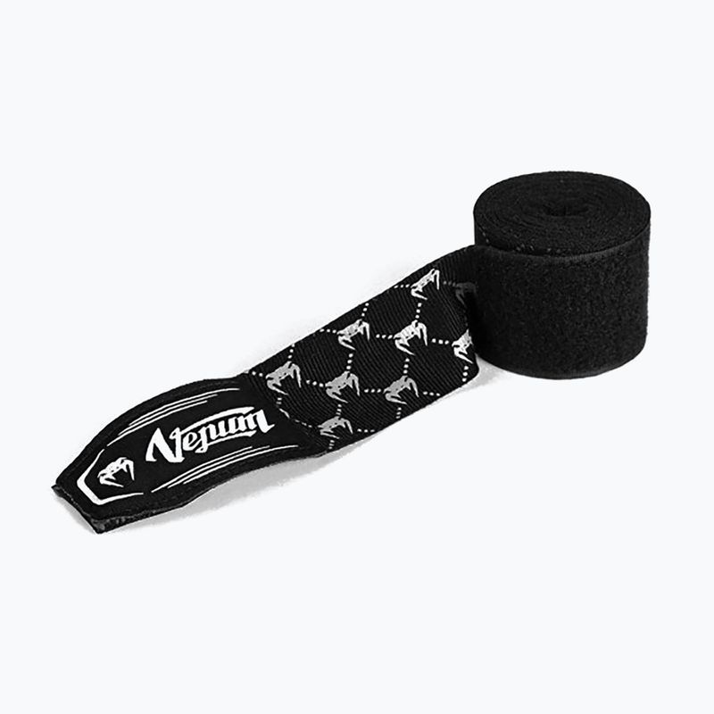 Bendaggi da boxe Venum Hand Wraps nero/bianco 3