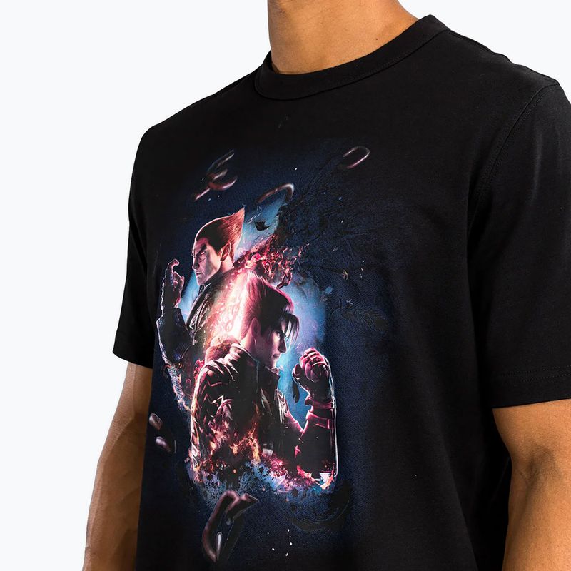 Maglietta Venum X Tekken 8 uomo nero/bianco 4
