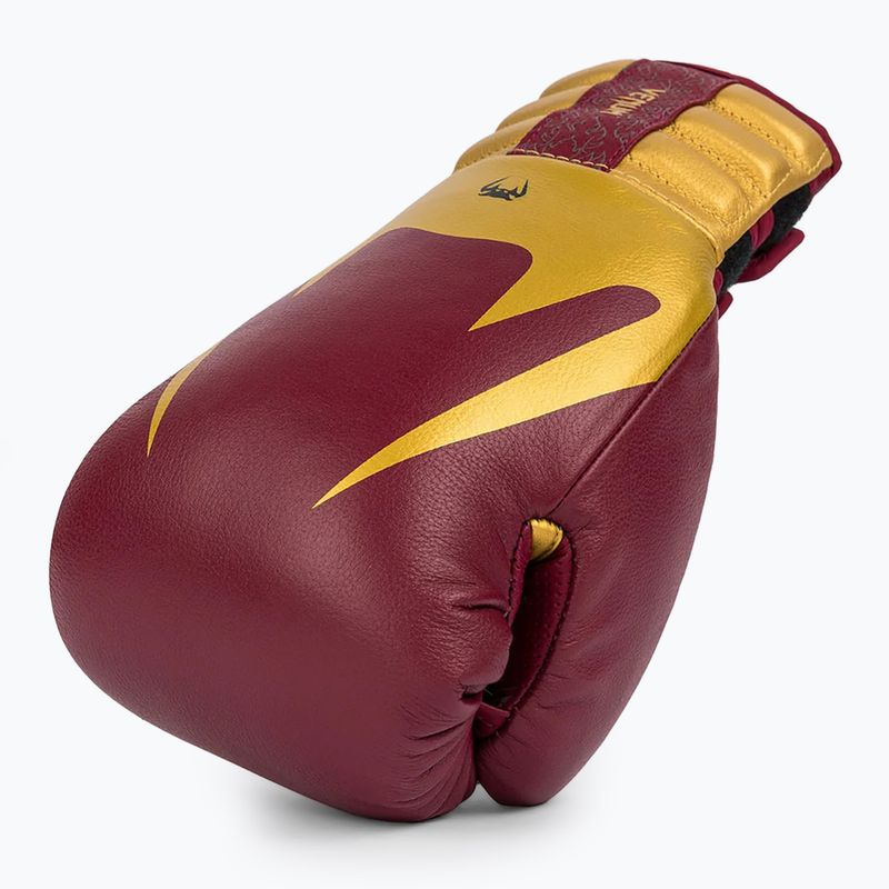 Venum Reverso Guanti da boxe rosso/oro 5