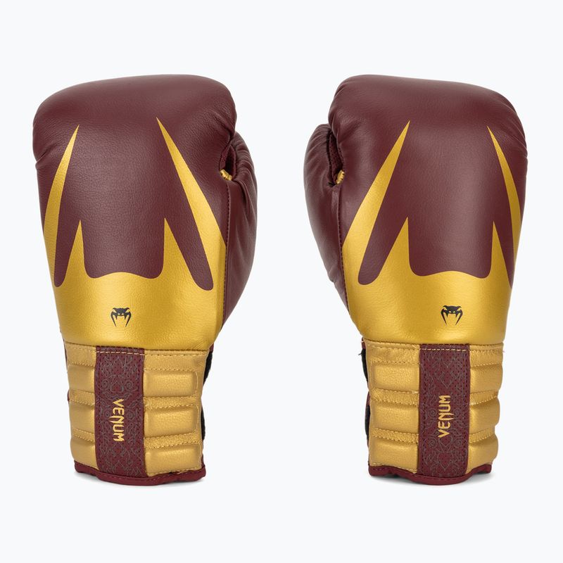 Venum Reverso Guanti da boxe rosso/oro 2