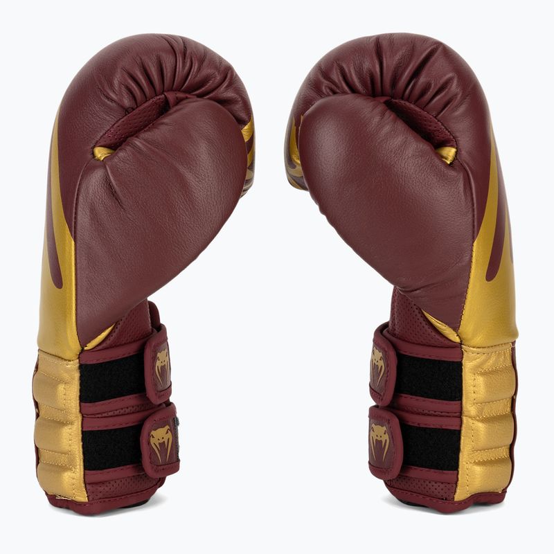 Venum Reverso Guanti da boxe rosso/oro 4