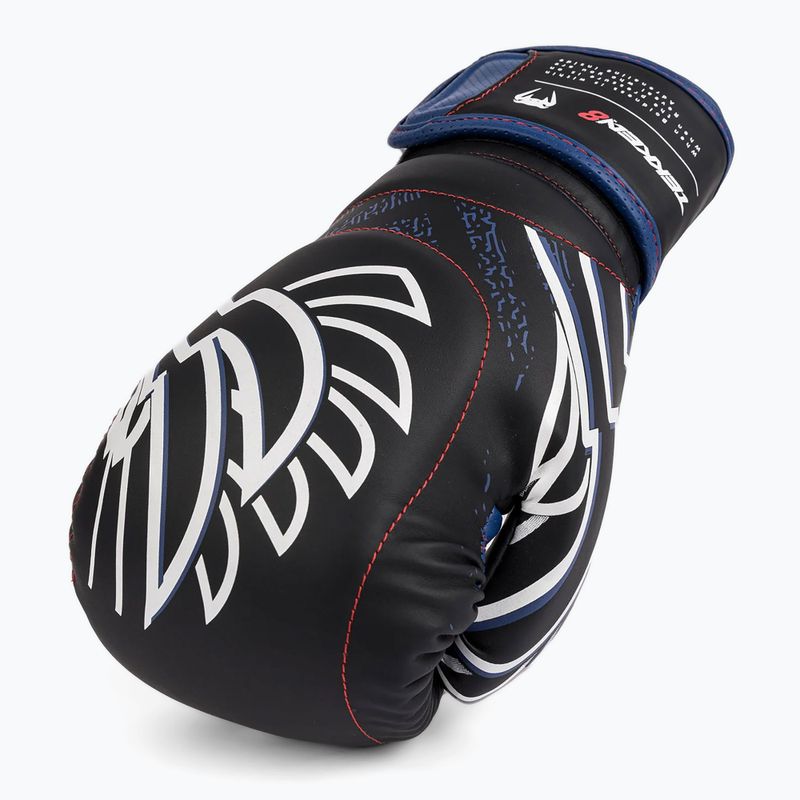 Guanti da boxe Venum X Tekken 8 - Guanti da boxe Jin Kazama blu/nero/bianco 5