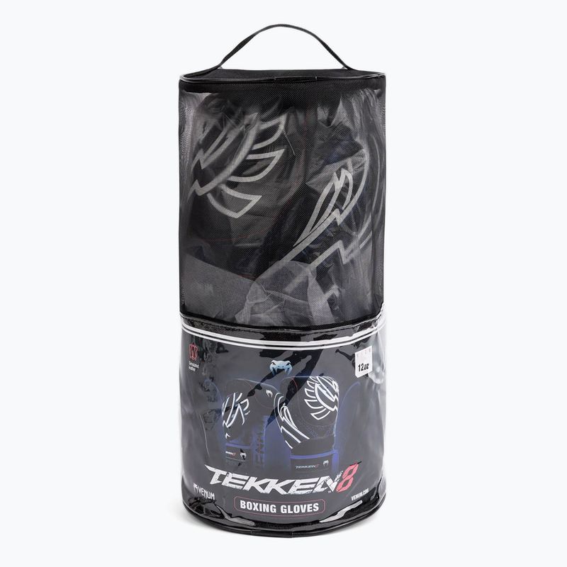 Guanti da boxe Venum X Tekken 8 - Guanti da boxe Jin Kazama blu/nero/bianco 7