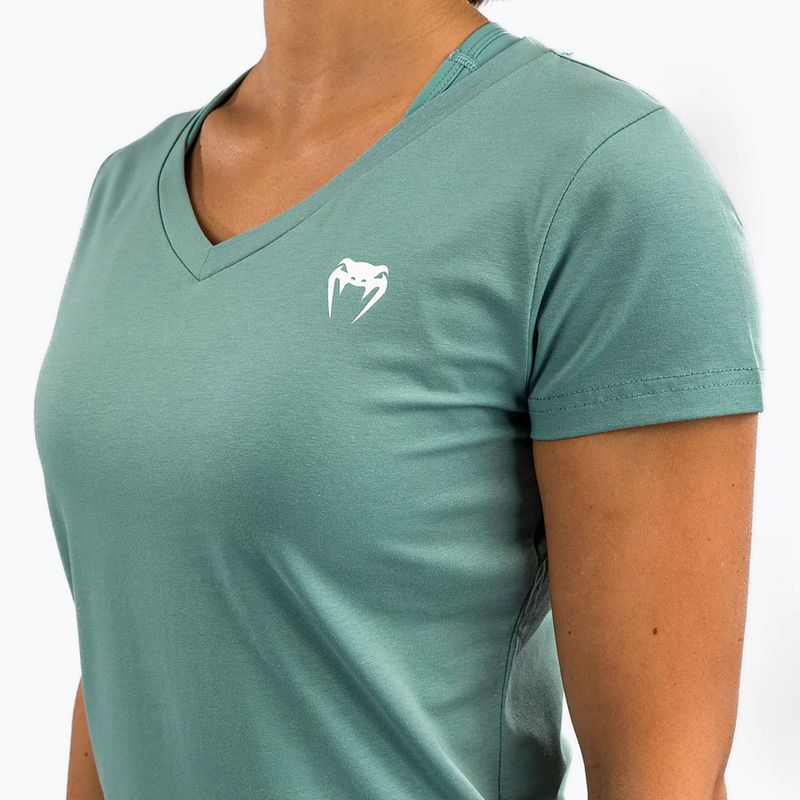 Maglietta Venum Essential da donna verde acqua 5
