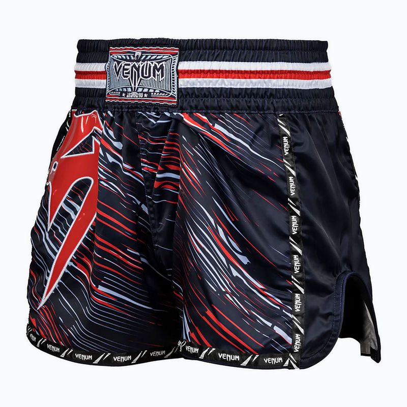 Pantaloncini da allenamento Venum Giant Muay Thai rosso 3