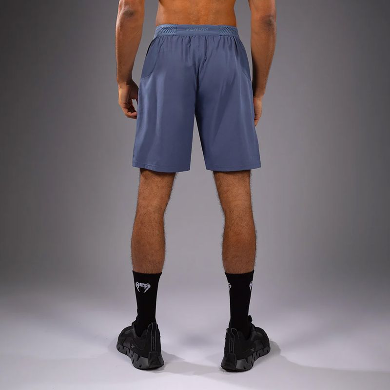 Pantaloncini da uomo Venum G-Fit Air Dry Tech blu nebbia 3