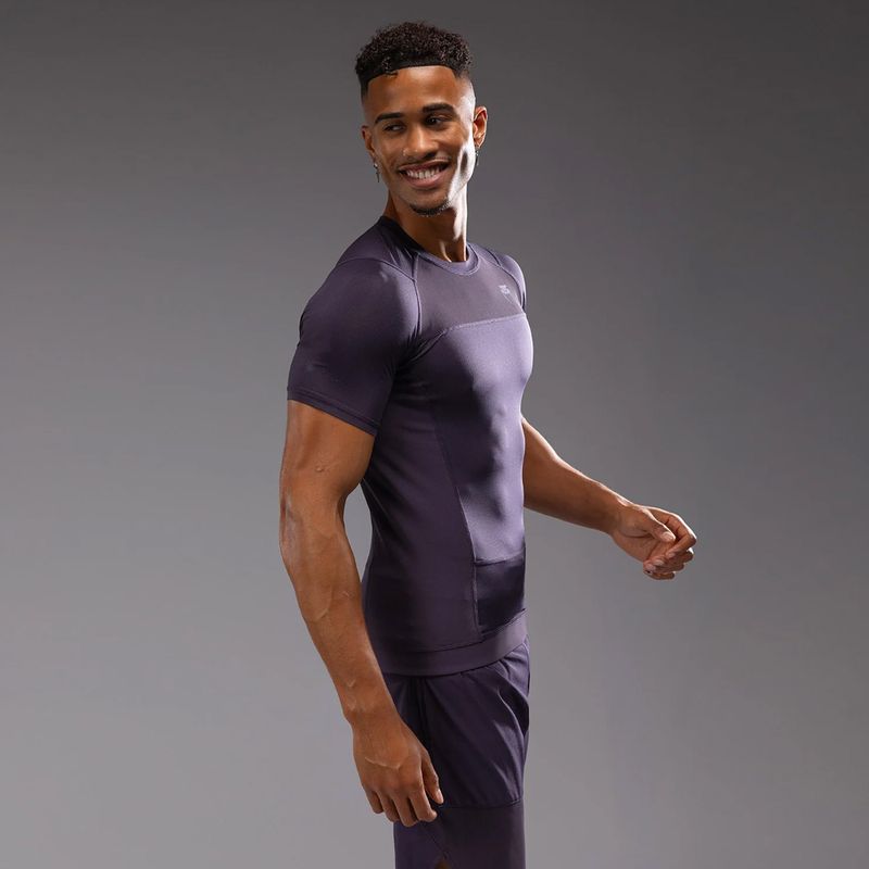 Rashguard uomo Venum G-Fit Air Rashguards deep purple 3
