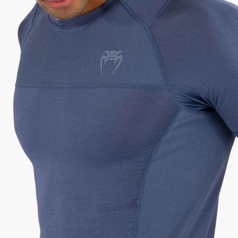 Venum G-Fit Air Uomo - Giacca a maniche corte Rashguard blu nebbioso 6