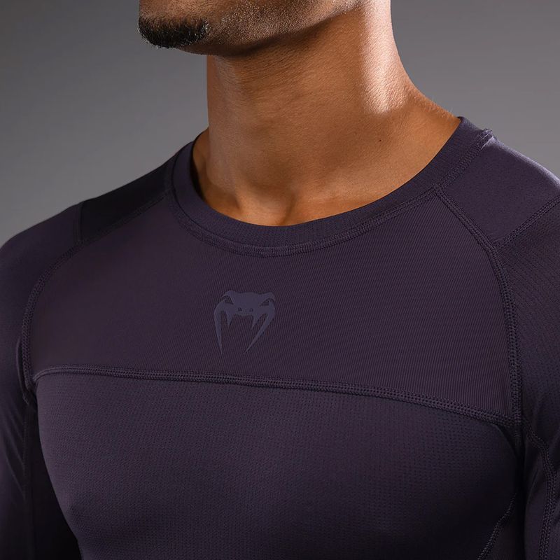 Venum G-Fit Air Rashguard da uomo a maniche lunghe viola intenso 5