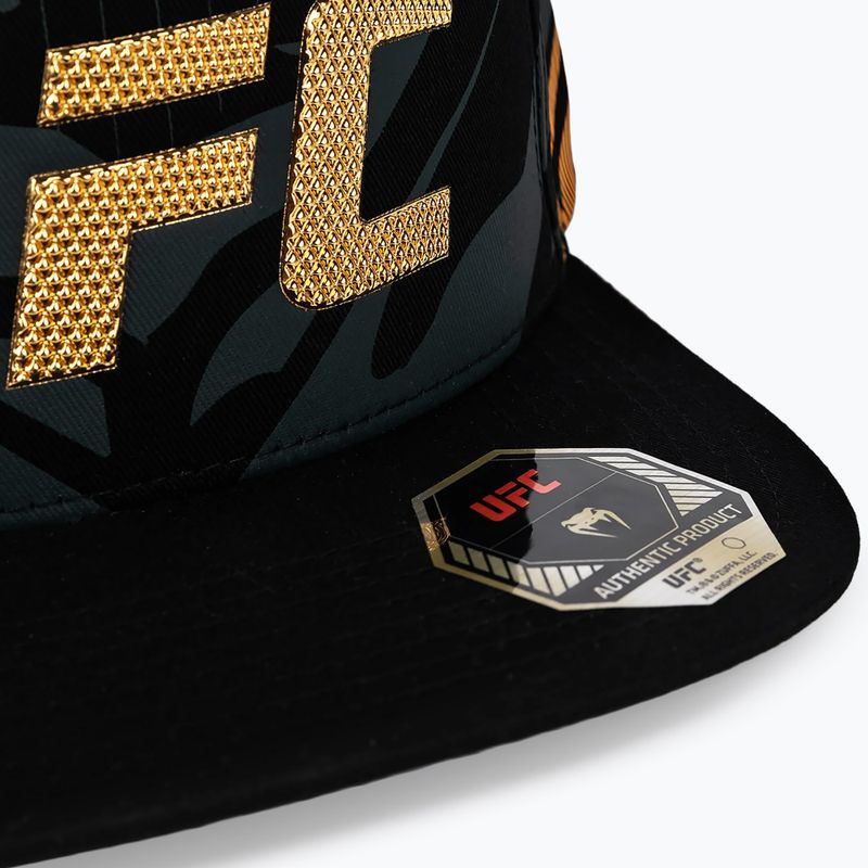 Cappellino con visiera Venum UFC Fusion Authentic Fight Night black/yellow 5