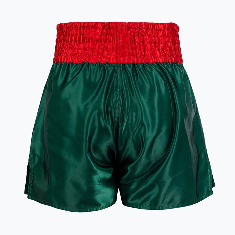 Pantaloncini da allenamento Venum Classic Muay Thai verde bosco profondo da uomo 2