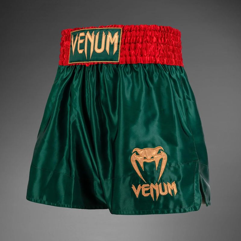 Pantaloncini da allenamento Venum Classic Muay Thai kaki da uomo 3
