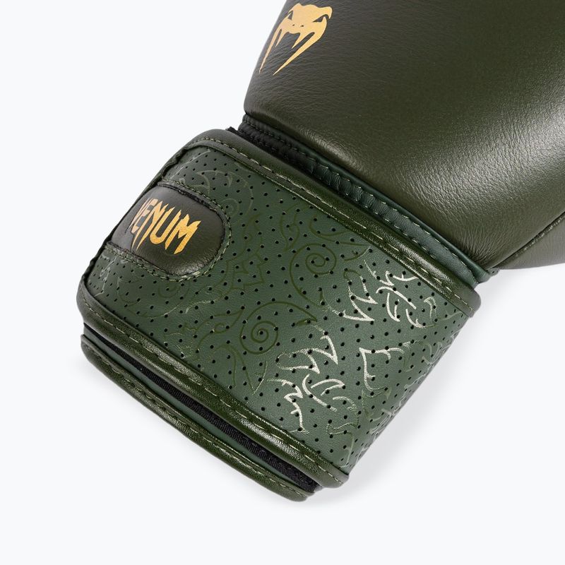 Guantoni da boxe Venum Power 2.0 verde bosco profondo 4