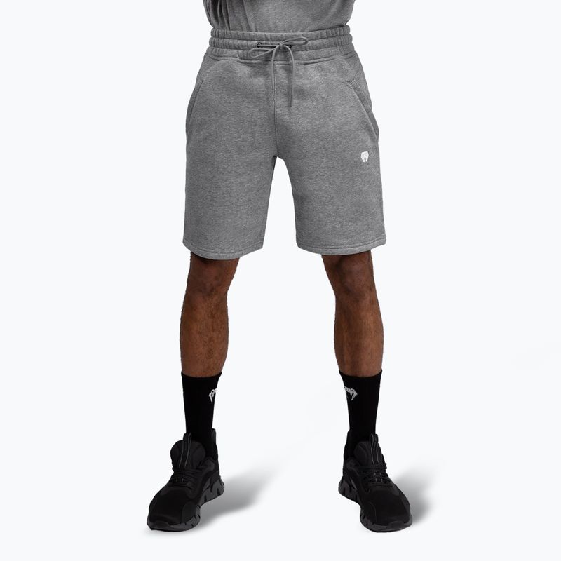 Pantaloncini Venum Silent Power da uomo in cotone grigio erica