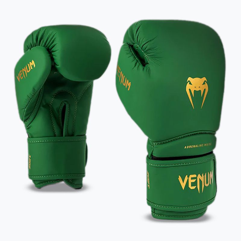 Guanti da boxe Venum Contender 1.5 verdi 2