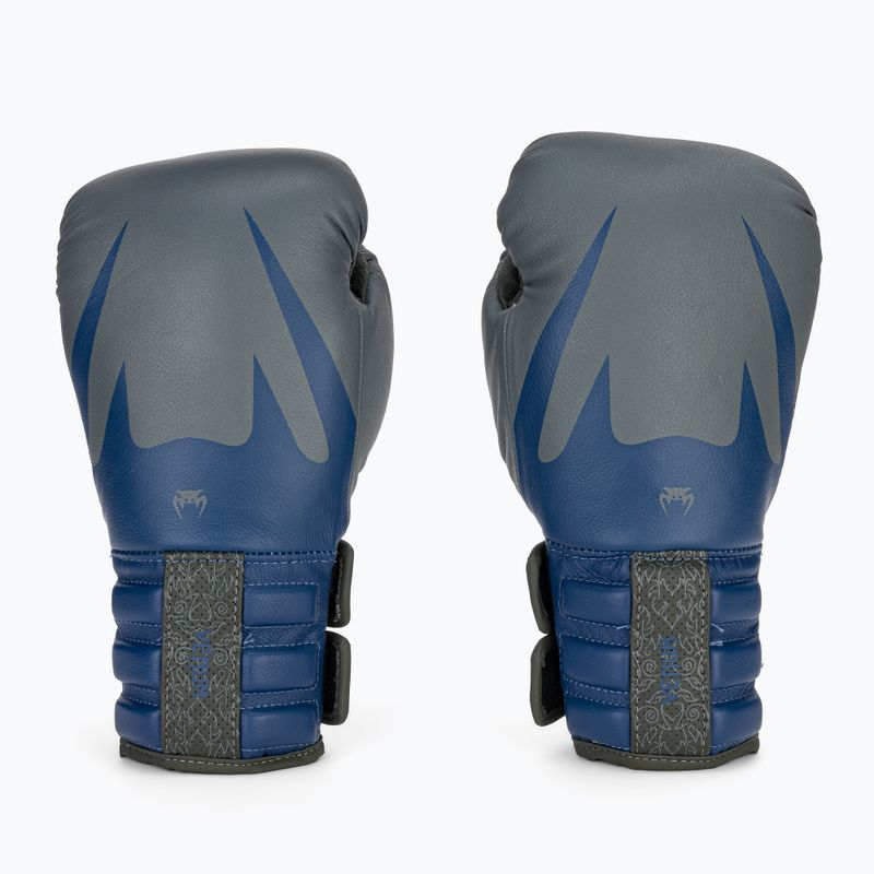 Guanti da boxe Venum Reverso grigio tempesta/blu reale 2