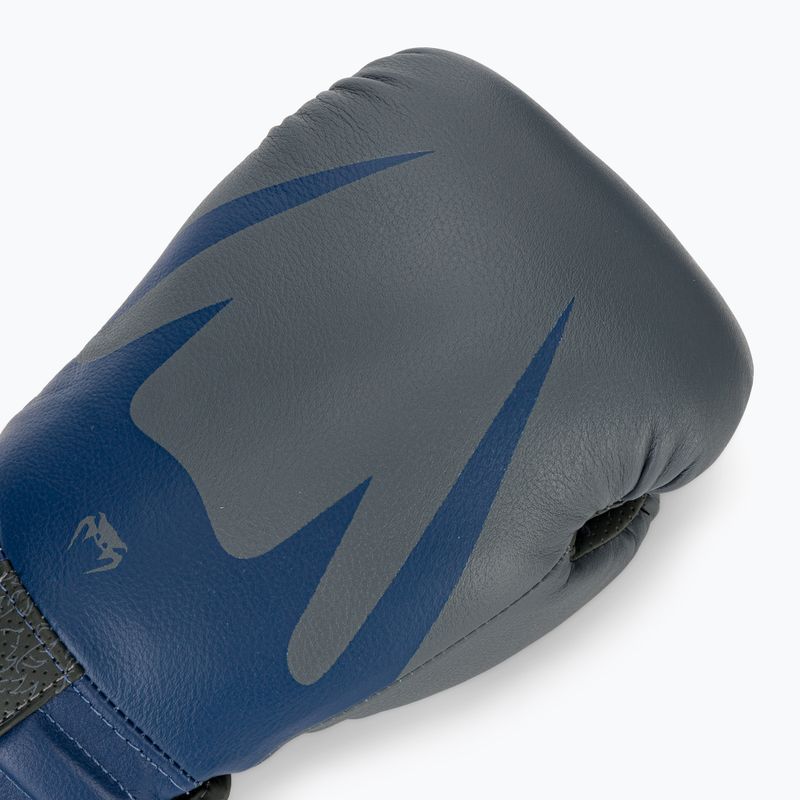 Guanti da boxe Venum Reverso grigio tempesta/blu reale 5