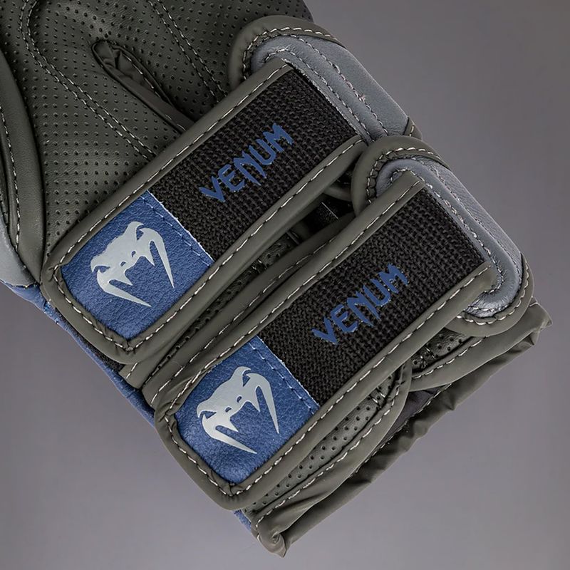 Guanti da boxe Venum Reverso grigio tempesta/blu reale 5