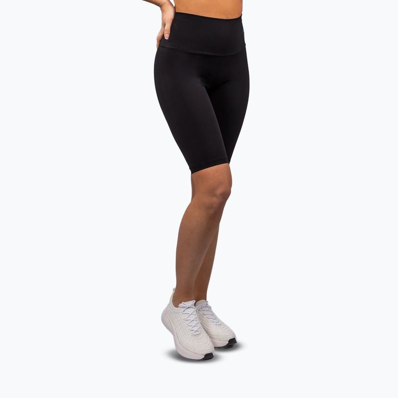 Pantaloncini da allenamento Venum Boxing Classic Compression da donna, nero 4