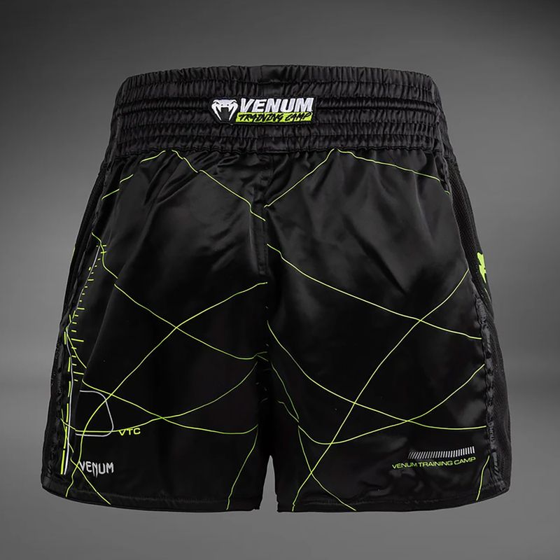 Pantaloncini Venum Training Camp 4.0 da uomo nero/verde 2