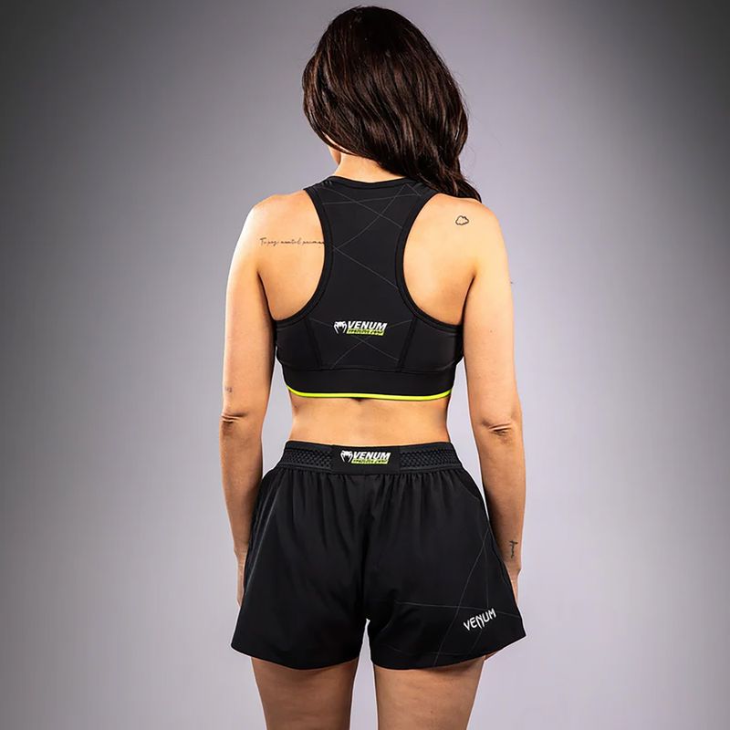 Reggiseno da allenamento Venum Training Camp 4.0 nero/verde scuro 4