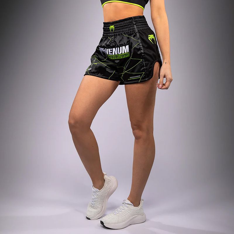 Pantaloncini Venum Training Camp 4.0 da uomo nero/verde 3