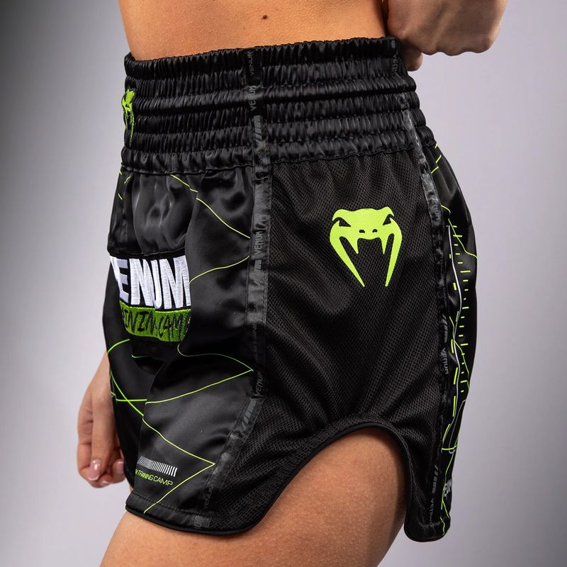 Pantaloncini Venum Training Camp 4.0 da uomo nero/verde 6