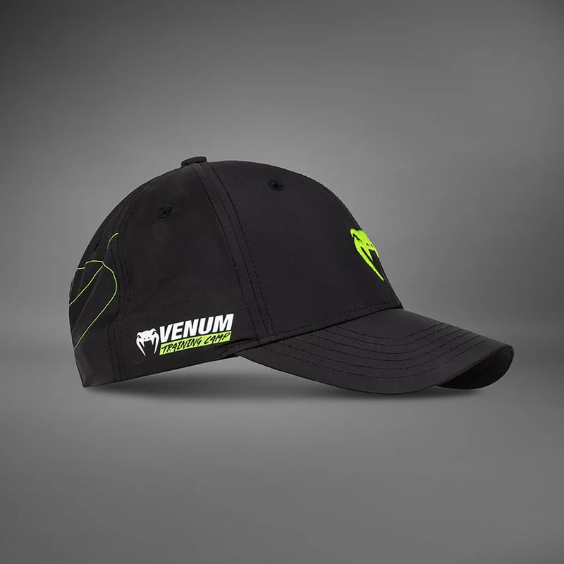 Berretto da baseball Venum Training Camp 4.0 nero/verde scuro 2