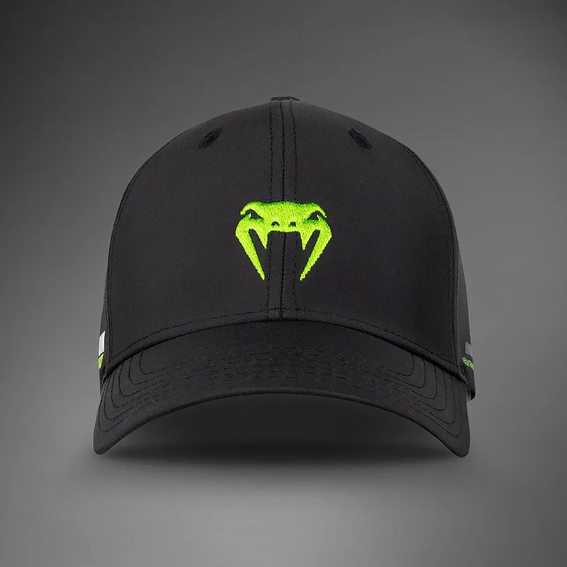 Berretto da baseball Venum Training Camp 4.0 nero/verde scuro 3