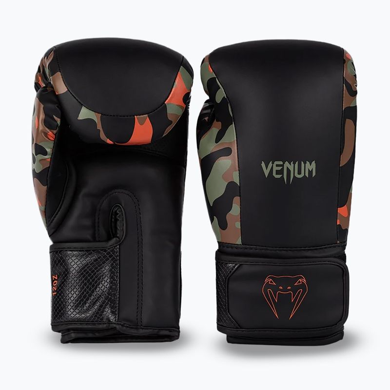 Guanti da boxe Venum Jungle Ops canyon camo