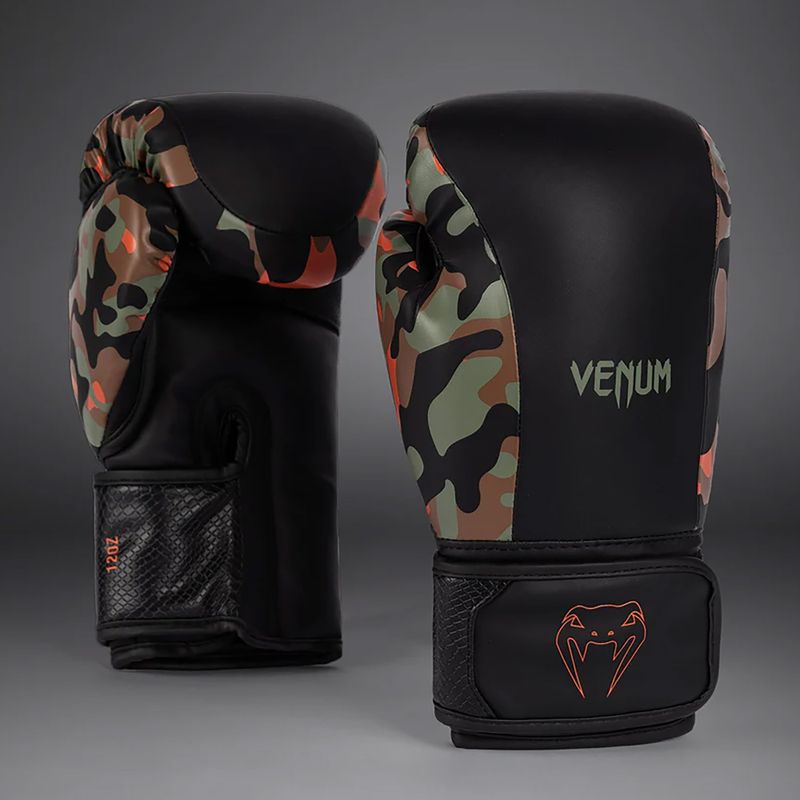 Guanti da boxe Venum Jungle Ops canyon camo 2