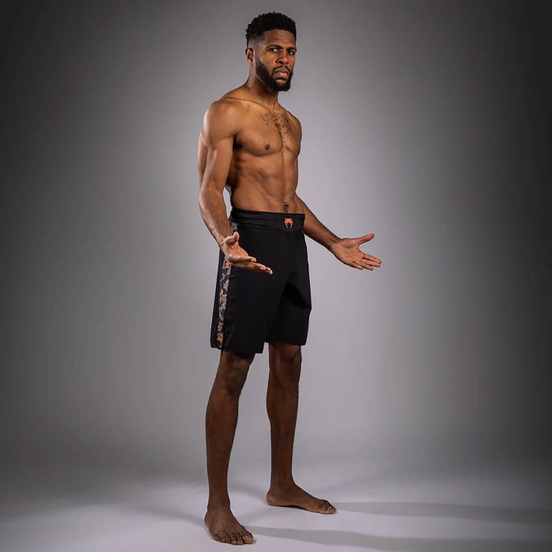 Pantaloncini da allenamento Venum Jungle Ops nero/khaki camo da uomo 2