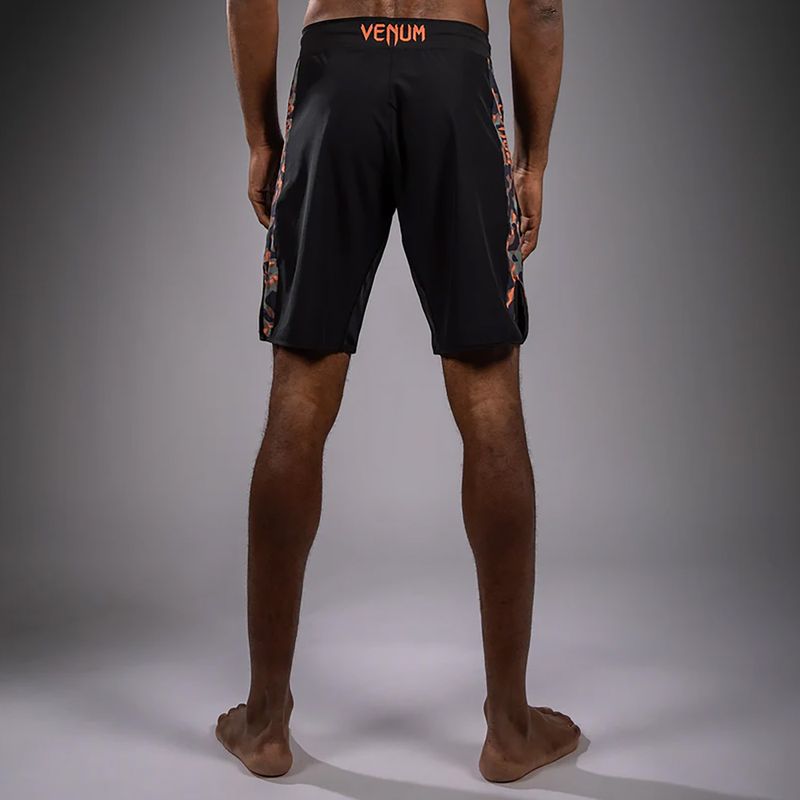 Pantaloncini da allenamento Venum Jungle Ops nero/khaki camo da uomo 3