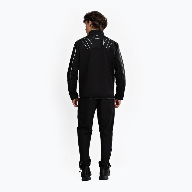 Giacca Venum Paddock Softshell a maniche lunghe da uomo, nero 3