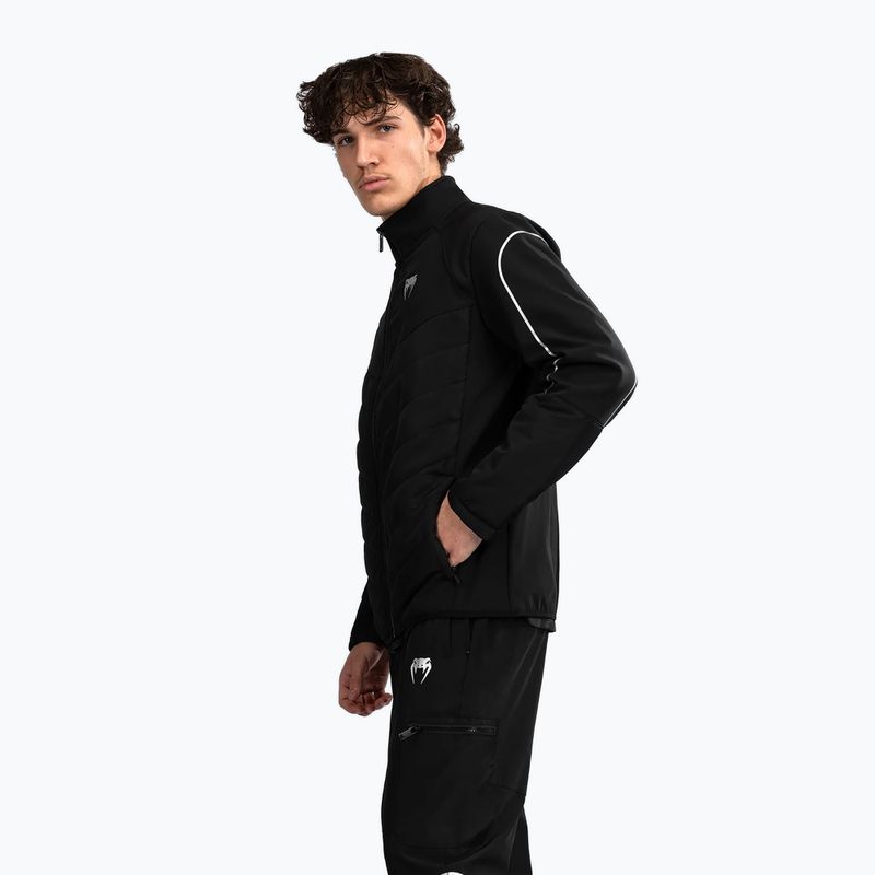 Giacca Venum Paddock Softshell a maniche lunghe da uomo, nero 4