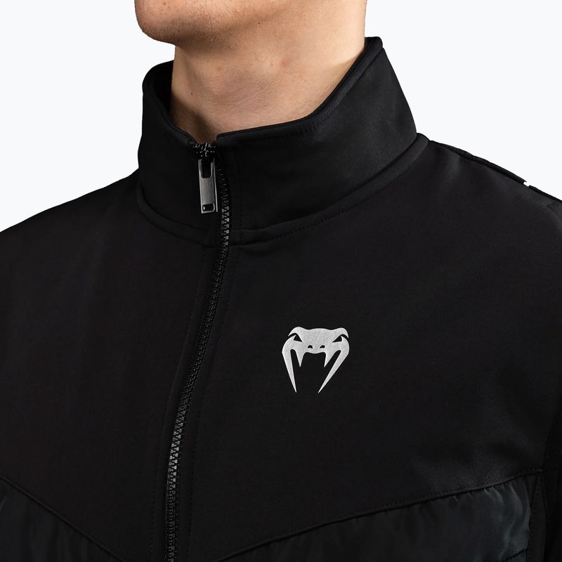 Gilet da uomo Venum Paddock Softshell a maniche corte nero 4