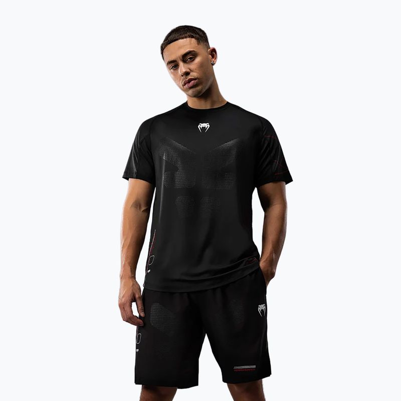 Camicia da allenamento Venum Tactical XT nero/rosso fuoco da uomo 2