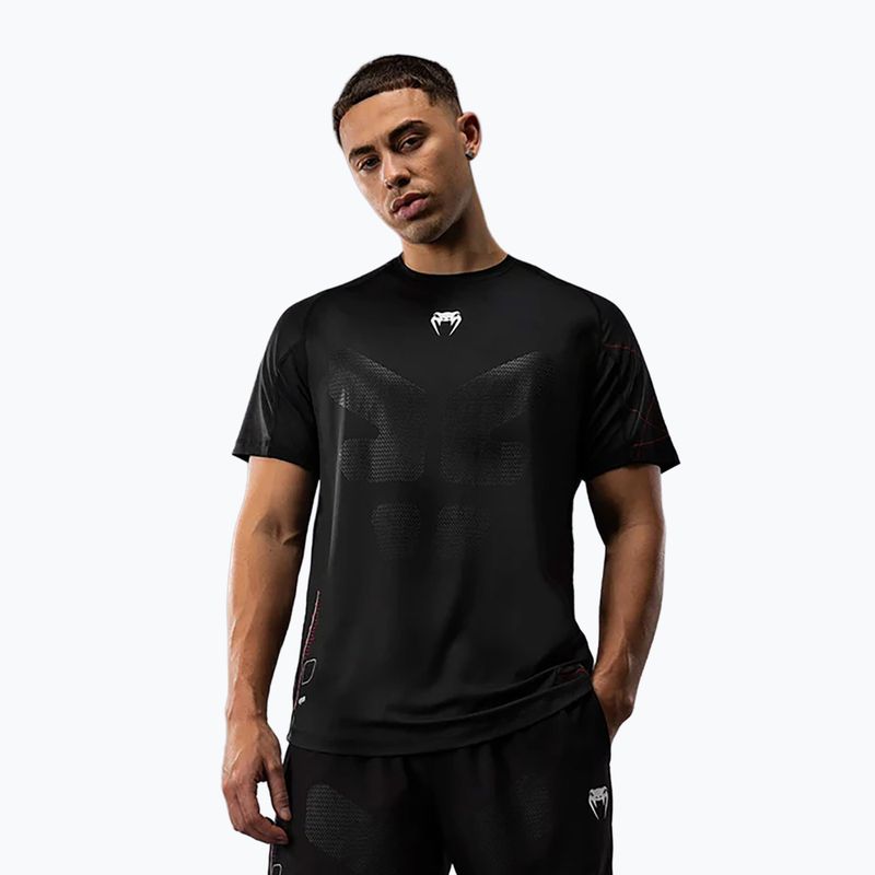 Camicia da allenamento Venum Tactical XT nero/rosso fuoco da uomo