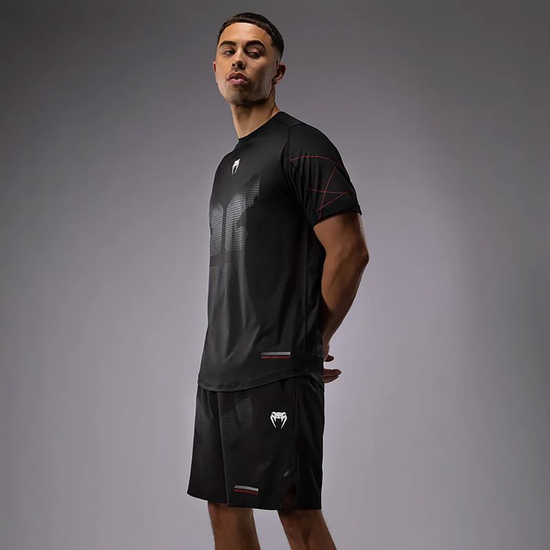 Camicia da allenamento Venum Tactical XT nero/rosso fuoco da uomo 4