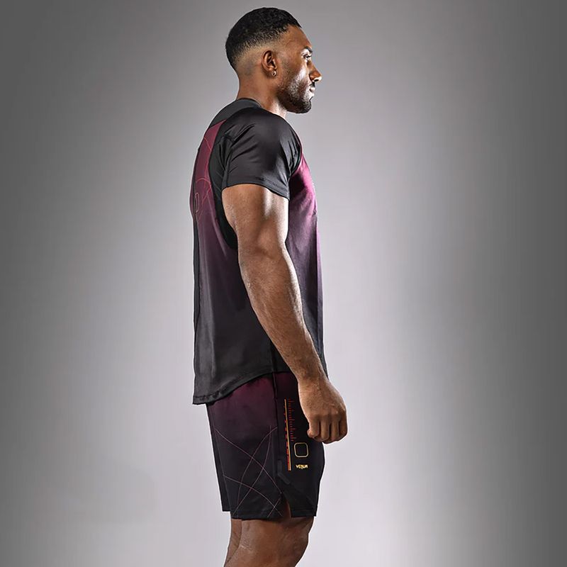 Camicia da allenamento Venum Tactical XT da uomo nero/bordeaux/oro 7