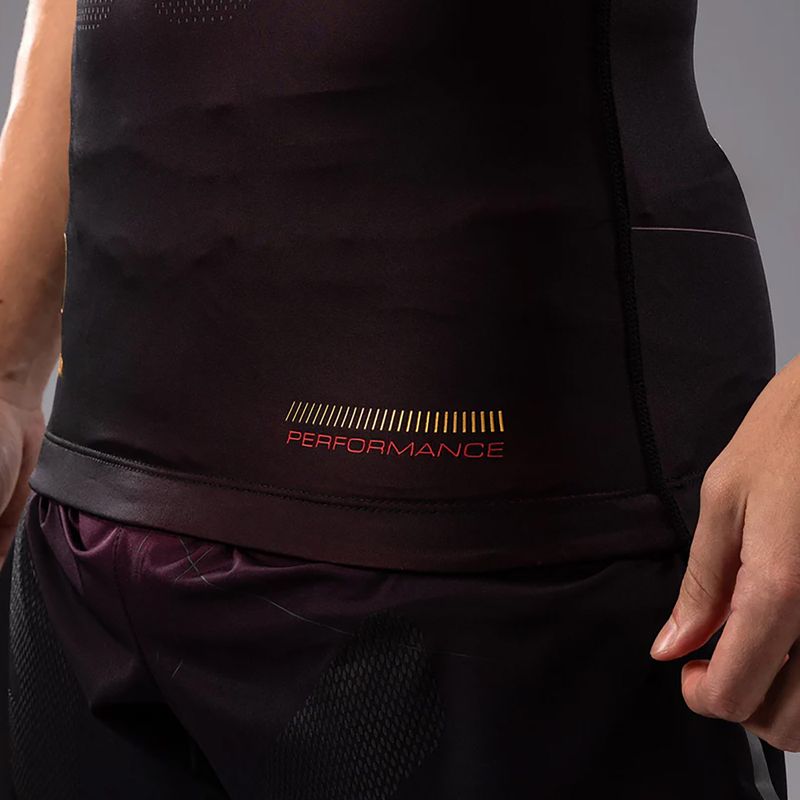 Venum Tactical XT Rashguards maglietta da allenamento da uomo nero/bordeaux/oro 5