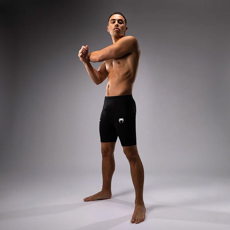 Pantaloncini da allenamento Venum Tactical XT Vale Tudo da uomo nero/rosso fuoco 4