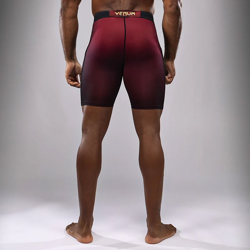 Pantaloncini da allenamento Venum Tactical XT Vale Tudo uomo nero/bordeaux/oro 3
