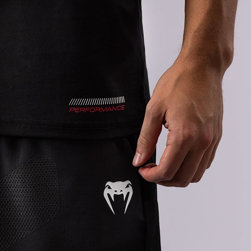 Venum Tactical XT Canotta nera/rosso fuoco da allenamento 11