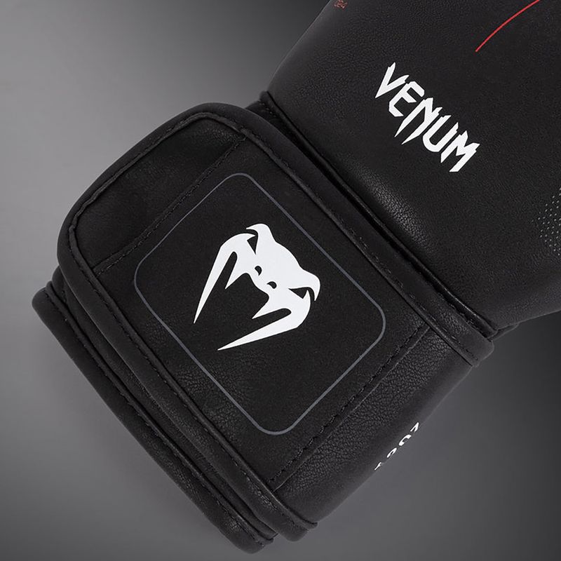 Guantoni da boxe Venum Tactical XT nero/rosso fuoco 7