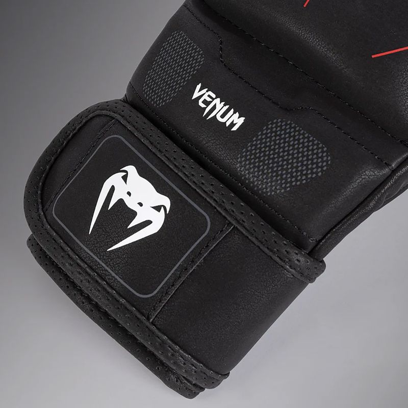 Guanti Venum Tactical XT nero/rosso fuoco da sparring 5