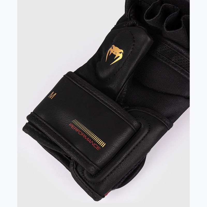 Guanti da sparring Venum Tactical XT nero/bordeaux/oro 4