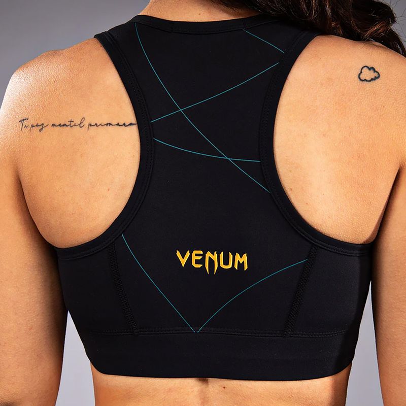 Reggiseno da allenamento Venum Tactical XT nero/verde bosco 7