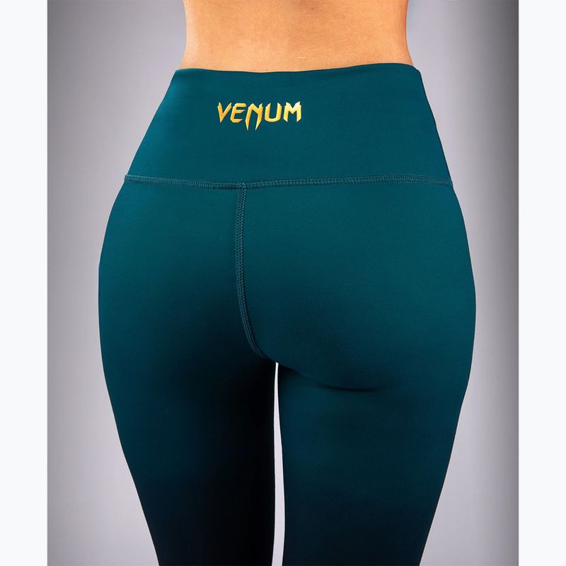 Leggings da allenamento da donna Venum Tactical XT nero/verde bosco 5